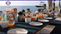 Speedy Go -  Breakfast on deck